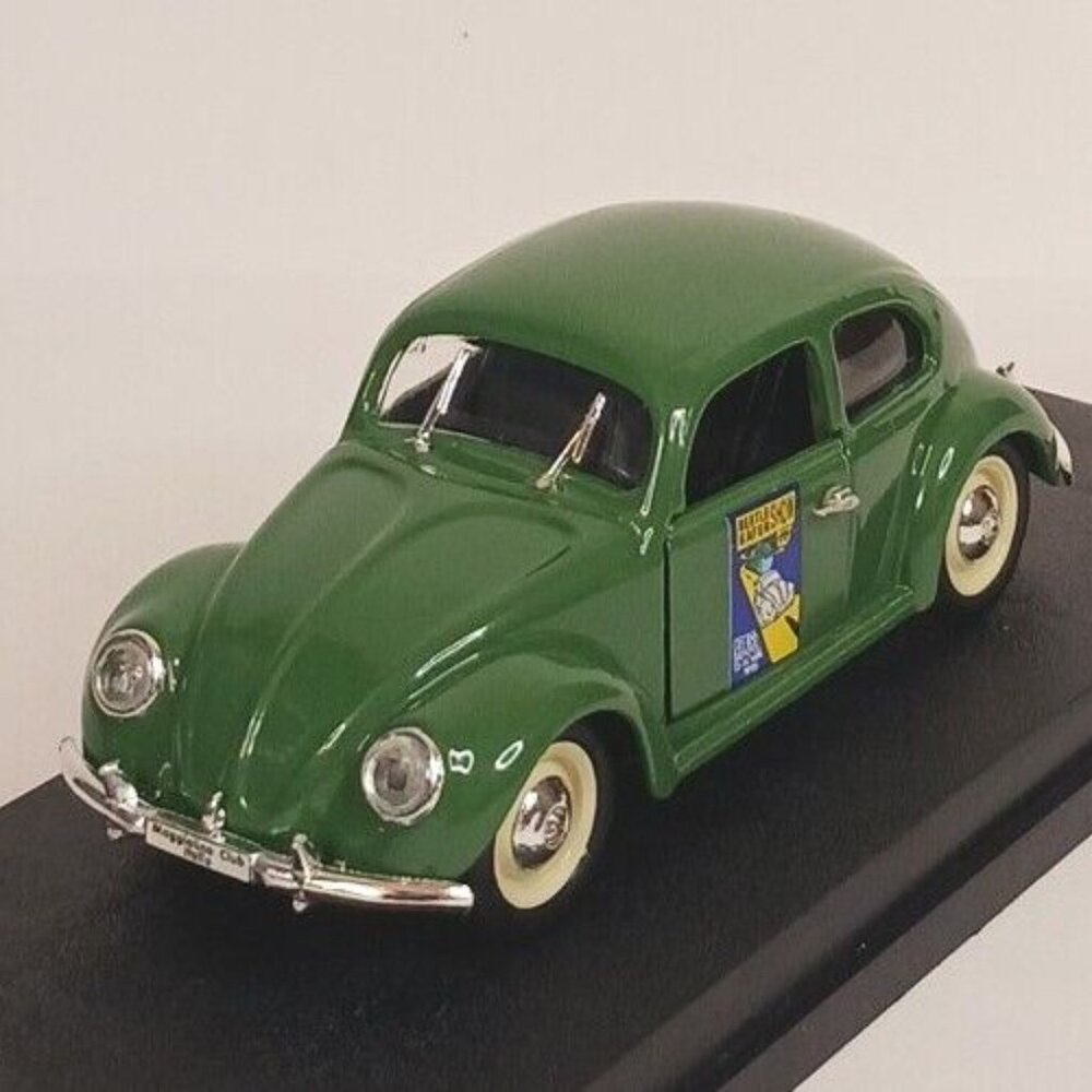RIO Volkswagon 1950 Beetle Split-Back Diecast Green Vintage Made In Italy